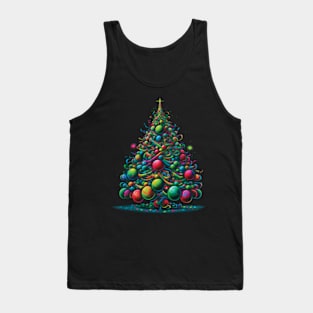 Christmas Tree Shining Bright - #1 Tank Top